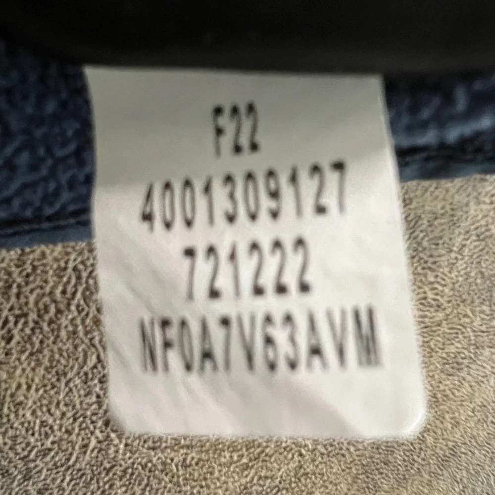 The North Face 1/4‎ Zip Pullover Mens Medium Blue Lafayette Volkswagen Fleece